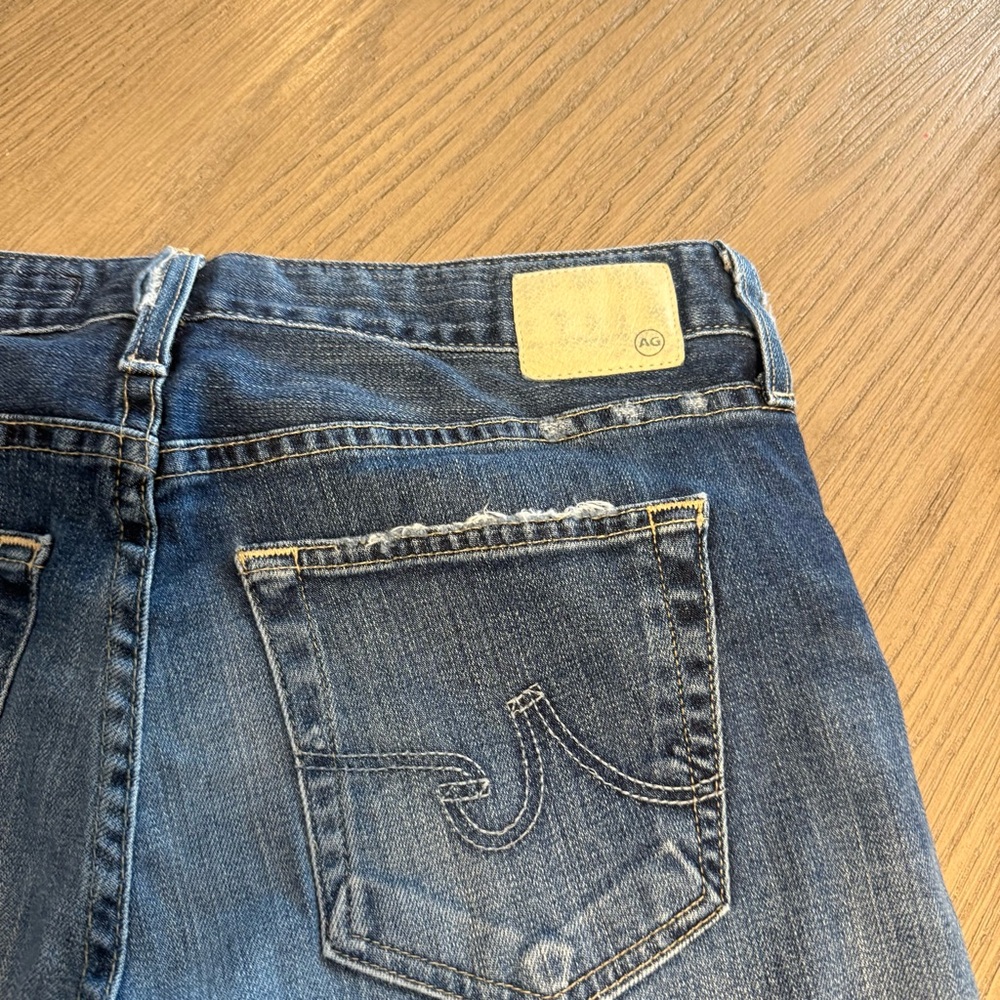 Adriano Goldshmied The Ex-Boyfriend Slouchy Slim Medium Wash Jeans Sz 28R Relax - Picture 9 of 11